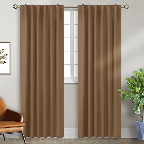 BGment 84 Inch Blackout Curtains for Living Room, 2 Window Panels