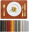 UnivoColors Placemats,Heat Resistant Placemats Set of 6 Washable 12 x