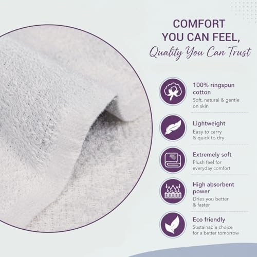 Bar Mop Towels Pack of 60 – Bulk Terry Cleaning Rags 16"x19"