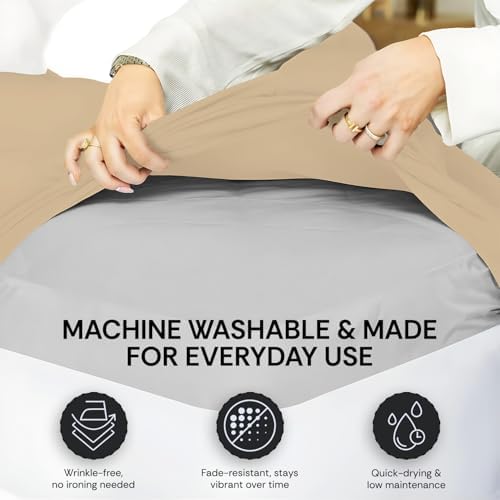 100% Egyptian Cotton Fitted Sheet California King, 800 Thread Count