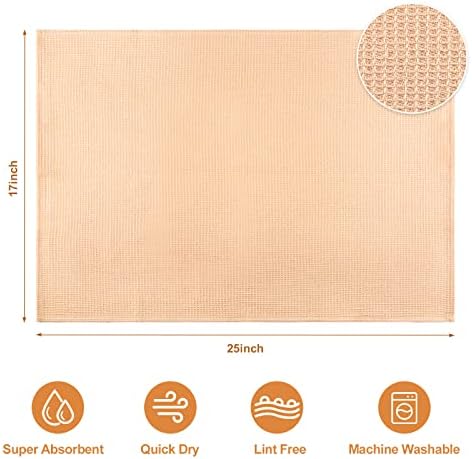 PY HOME & SPORTS 8 Pack Cotton Waffle Weave Kitchen Towels 17 x 25