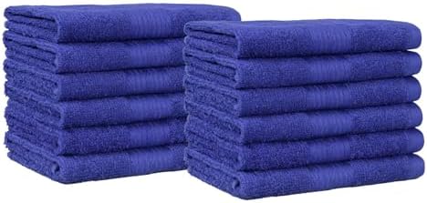 Amazon Basics Highly Absorbent Fast Drying 100% Cotton Washcloths for