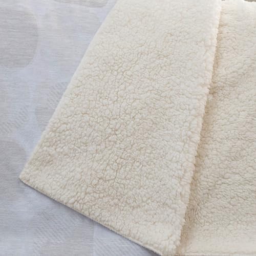 Addison Rugs ASB870 Ivory 50" x 70" Oversized Sherpa Throw Blanket