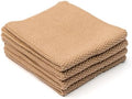 100% Cotton Knitted Dish Cloth, Ultra Soft Absorbent Quick Drying, 10