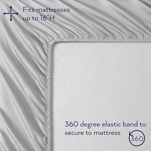 Thomasville 1500 Thread Count 6 Piece Premium Cotton Rich Sateen Sheet