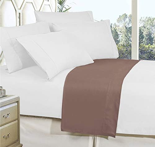 Elegant Comfort Premium Hotel Quality 1-Piece Flat Sheet, Luxury and