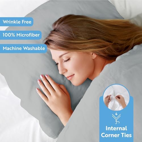 ienjoy Home Hotel Collection Soft Brushed Microfiber Duver Cover Set