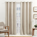 TOWN & COUNTRY BASICS Sohome Lena Modern Texture Curtains, Room