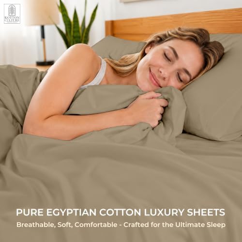 Kotton Culture Bed Sheets 4 Piece 100% Egyptian Cotton 600 Thread