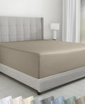 California Design Den 600 Thread Count Twin Bed Fitted Sheet, Cool