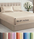 Extra Deep Pocket Full Size Sheet Set - 4 Piece Soft Bed Sheets
