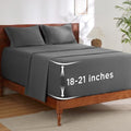 Bedsure Twin XL Sheets Dorm Bedding, GentleSoft Breathable Extra Long