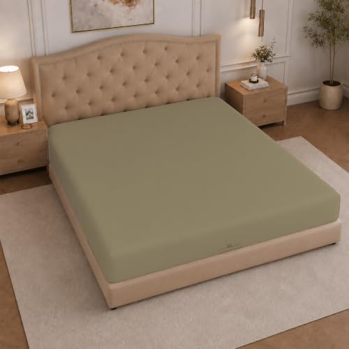 1 PC Fitted Sheet Only Family XL 144" W × 84" L Size, 100% Egyptian