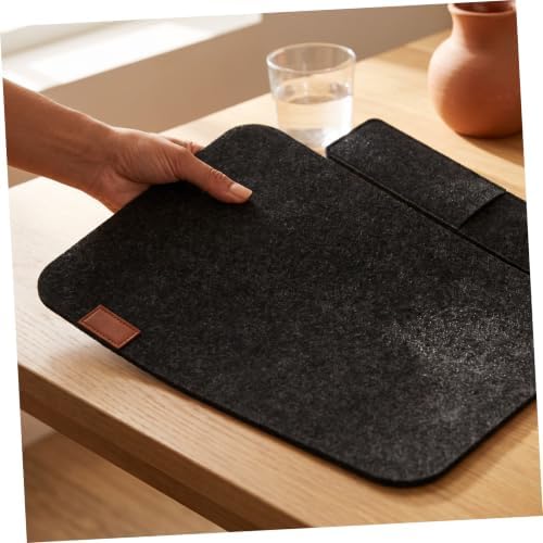 Felt Placemats 8 Set with Coasters and Cutlery Bags