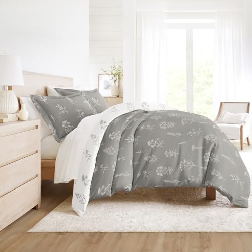 Linens & Hutch Duvet Cover Set Patterned Microfiber Ultra Soft Bedding