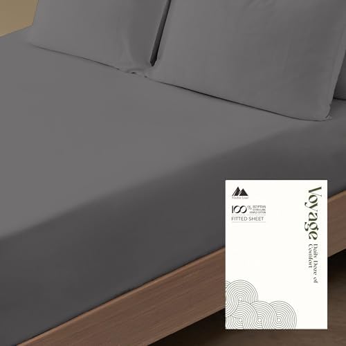 Mayfair Linen 100% Egyptian Cotton King Fitted Sheet Only - Luxury 600
