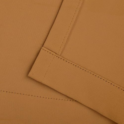 SUPERIOR Semi Blackout Curtains - Solid Color - 36" x 72" - Rod Pocket