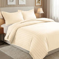 Elegant Comfort Luxury 2-Piece Striped Duvet Cover Set! - 1500 Premier