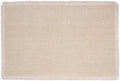 C&F Home Fringed Sand Single Placemat 14" x 20" Beige