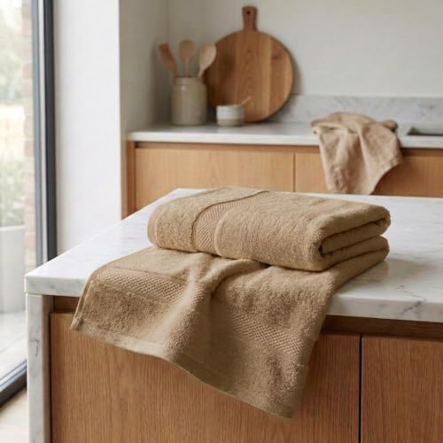 (2-pieces) Luxurious 16 x 30 Hand Towels for Bathroom or Kitchen