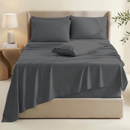 Hearth & Harbor Extra Deep Pocket Sheets - Fits Mattress 18-24 Inches