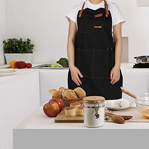 Fashion Sleeveless Aprons Adjustable Kitchen Apron Anti Oil Cooking