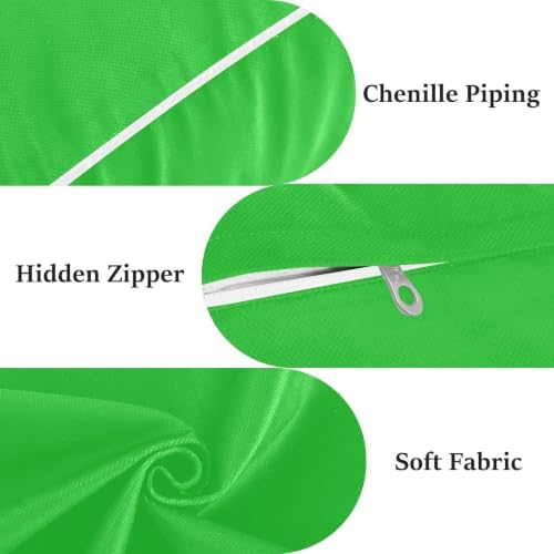 Malachite Throw Pillow Cover Set of 2, 20x20 Inch Pillow Case