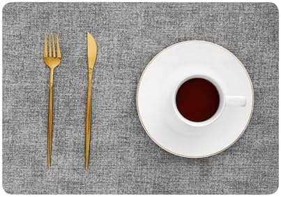 Washable Dining Room Placemats Rectangle Set of