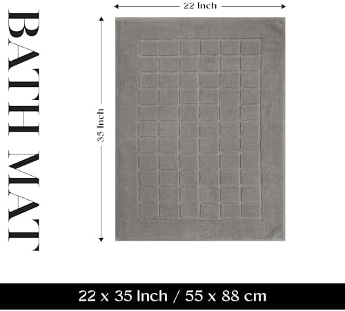 Superior 100% Cotton Bathmat Set, Bath Mats, Bathroom Decor, Shower