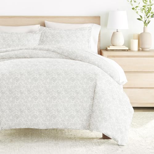 Linens & Hutch Duvet Cover Set Patterned Microfiber Ultra Soft Bedding