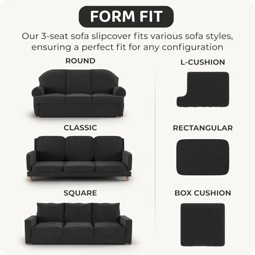PAULATO BY GA.I.CO. Sofa Slipcover - Stretch Couch Cover - Stylish