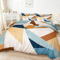 Soft Breathable Duvet Cover Minimalist Abstract Geometric Pattern