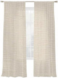 Cream Semi Sheer Curtains 108 inches Long Window Treatments Curtains