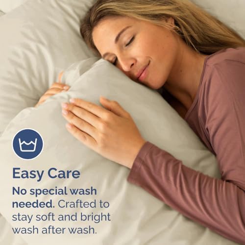 Standard Pillow Cases Set of 6 - Ultra Soft Cozy Pillowcase Covers
