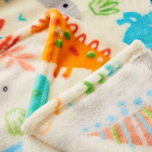 COOVA Kids Twin Blanket 60x80 Inch - Cartoon Fleece Throw, Toys for 2