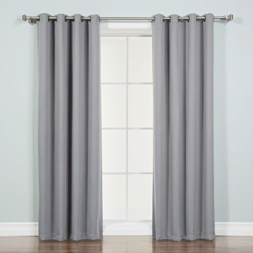 Home Fashion Basic Thermal Insulated Blackout Curtains - Antique