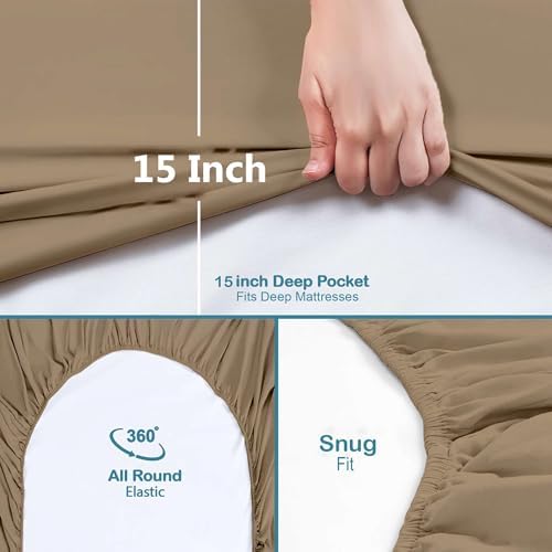 Ready To Rest 100% Egyptian Cotton Full Sheet Set - 4 Piece Sheets