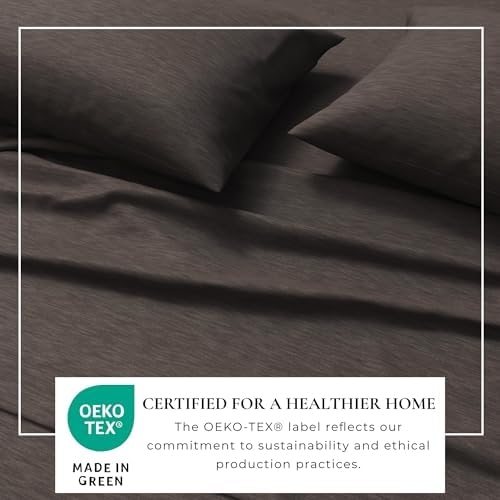 Great Bay Home Cotton Jersey Knit California King Sheet Set