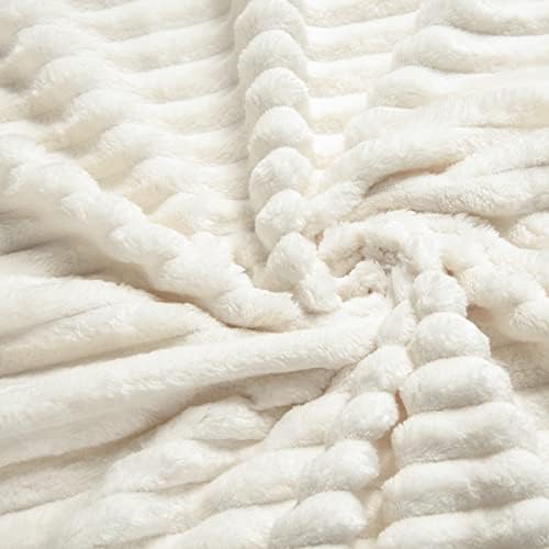 Vessia Flannel Fleece Throw Blanket for Couch,Sofa,Bed(50x70inch)