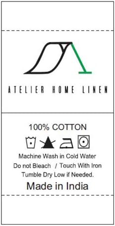Atelier Home Linen 4-Piece Bedding Sets - 100% Cotton Bed Sheets and