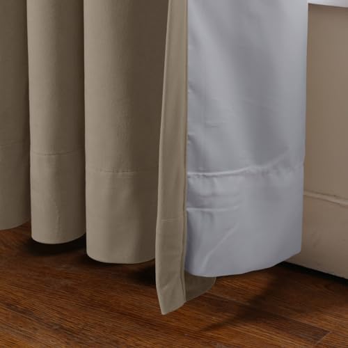 Drapifytex Thermal Insulated Blackout Extra Long 102 Inches by