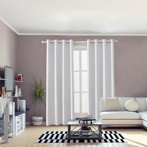Anytime 100% Blackout Curtain 2 Panels Set,Thermal Insulated Window