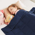 10 lbs Weighted Blanket Twin Full Size, 48" x 72" Cooling Weighted