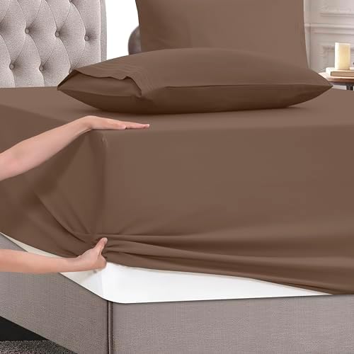 Mocassi Full Size 4-Piece Bed Sheet Set - 1800 Premium Hotel Quality
