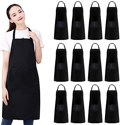 AFUN Kitchen Cooking Water Resistant Apron, Adjustable Bib Chef Aprons