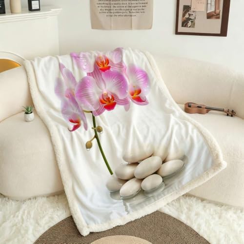 Minimal Extra Warm Sherpa Fleece Blanket 60”x 80”