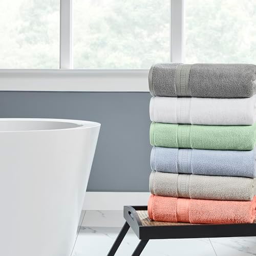 Modern Threads 6-Piece Rayon from Bamboo & Cotton Blend Towel Set