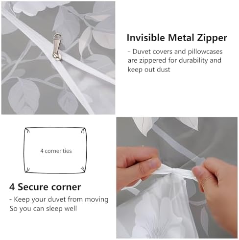 Brushed Microfiber Duvet Cover Set 3PCS