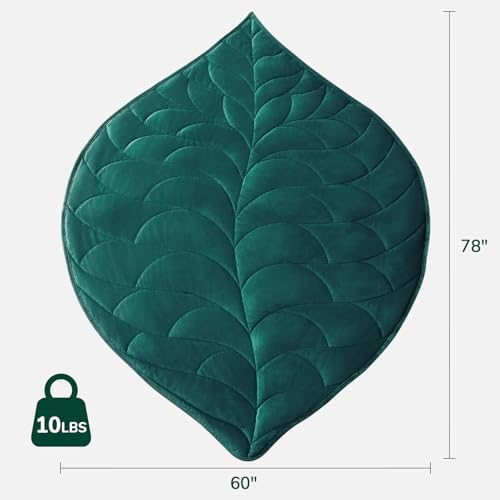 Weighted Blanket for Adults, 10 lbs, 60" x 78" washable Blankets