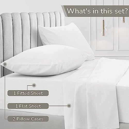 100% Egyptian Cotton King Sheets Dark Grey, 1000 Series, 16" Deep